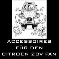 Accessoires für 2CV Fans